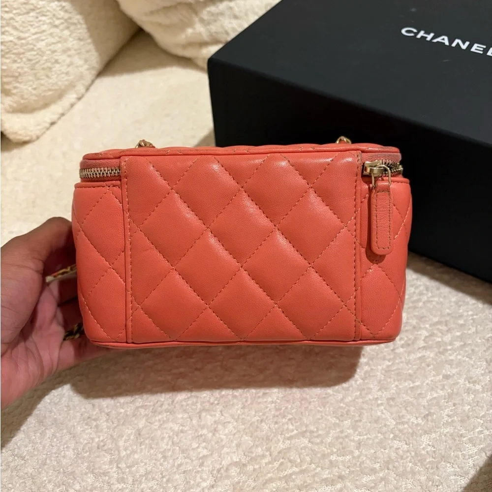 Chanel Small Pearl Crush Crossbody Vanity Bag
